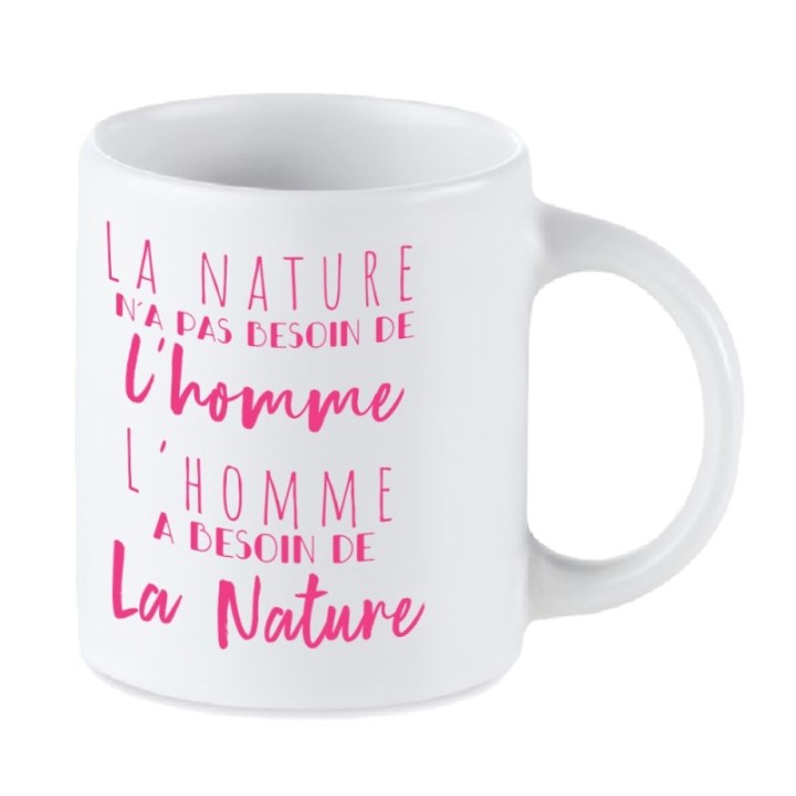 Tip Top Tshirt - Mug La Nature et l'Homme - Made in France