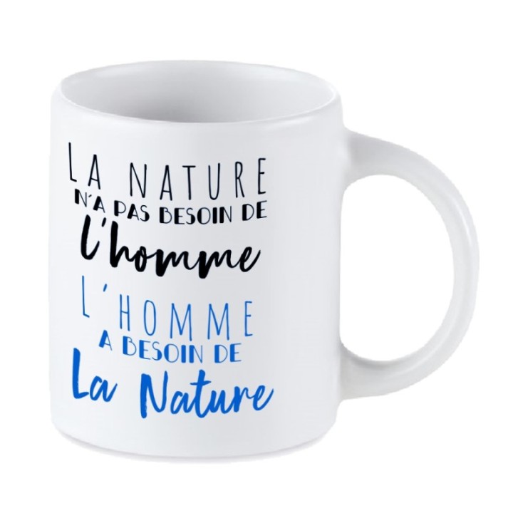 Tip Top Tshirt - Mug La Nature et l'Homme - Made in France