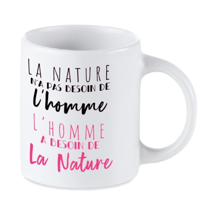 Tip Top Tshirt - Mug La Nature et l'Homme - Made in France