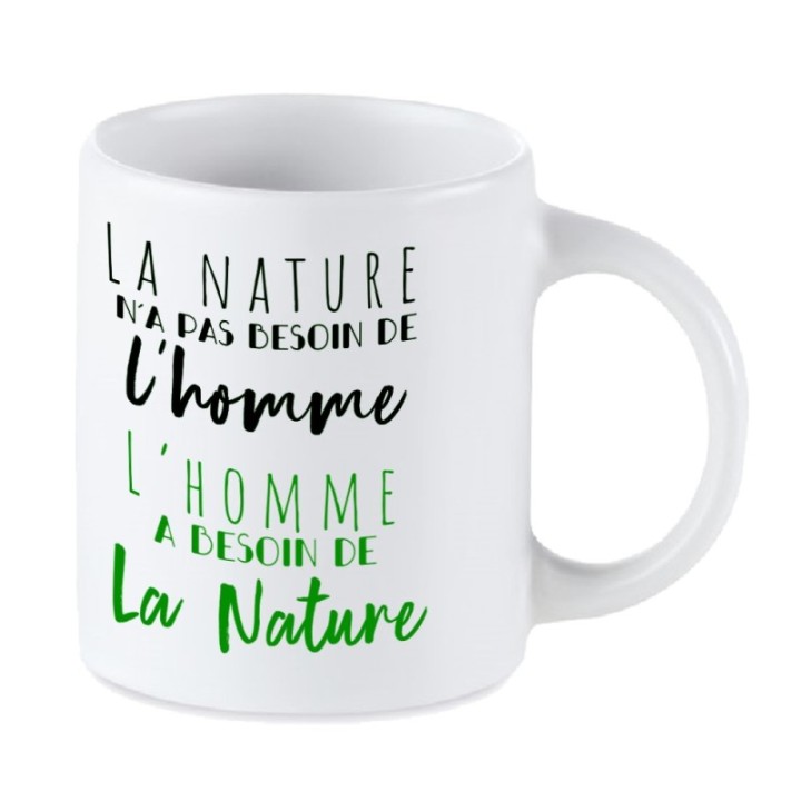 Tip Top Tshirt - Mug La Nature et l'Homme - Made in France