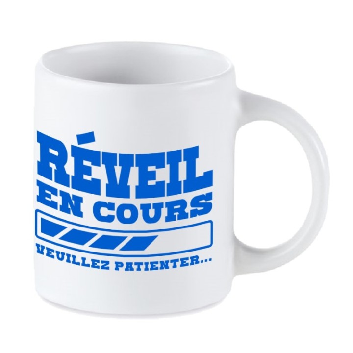 Tip Top Tshirt - Mug Réveil en cours... - Made in France
