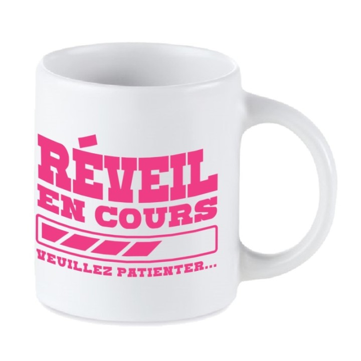 Tip Top Tshirt - Mug Réveil en cours... - Made in France