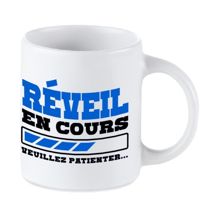 Tip Top Tshirt - Mug Réveil en cours... - Made in France