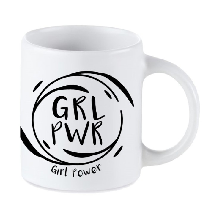 Tip Top Tshirt - Mug Girl Power - Made in France