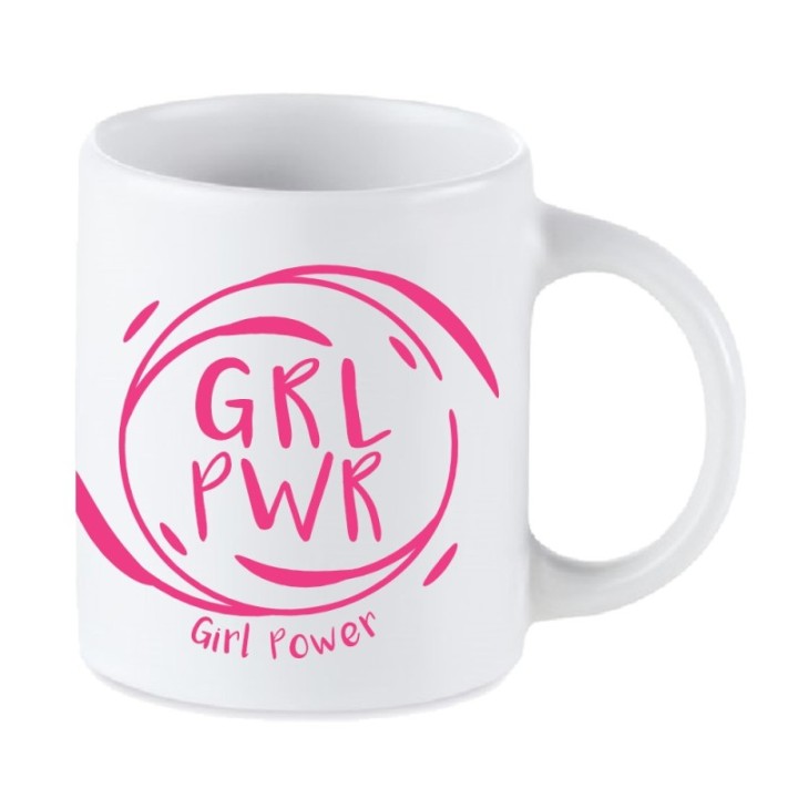 Tip Top Tshirt - Mug Girl Power - Made in France
