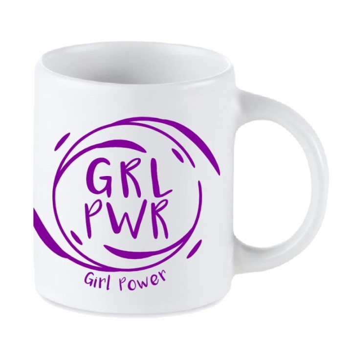 Tip Top Tshirt - Mug Girl Power - Made in France