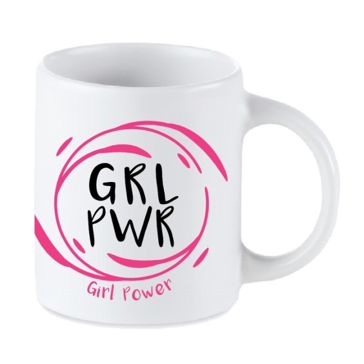 Tip Top Tshirt - Mug Girl Power - Made in France