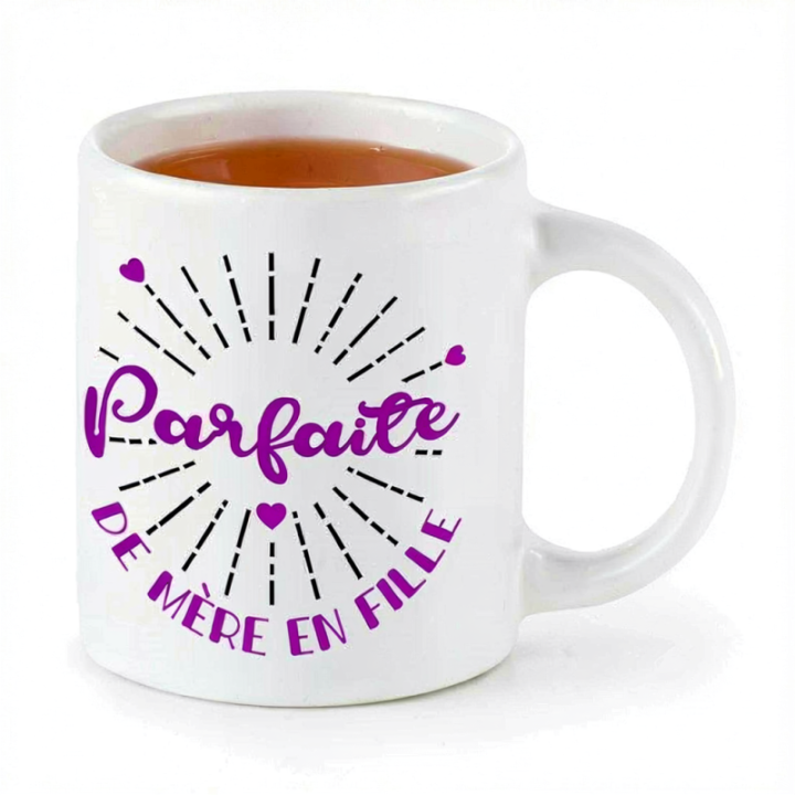 Tip Top Tshirt - Mug Parfaite de mère en fille - Made in France