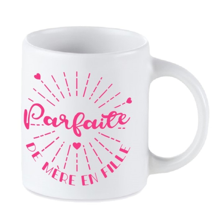 Tip Top Tshirt - Mug Parfaite de mère en fille - Made in France