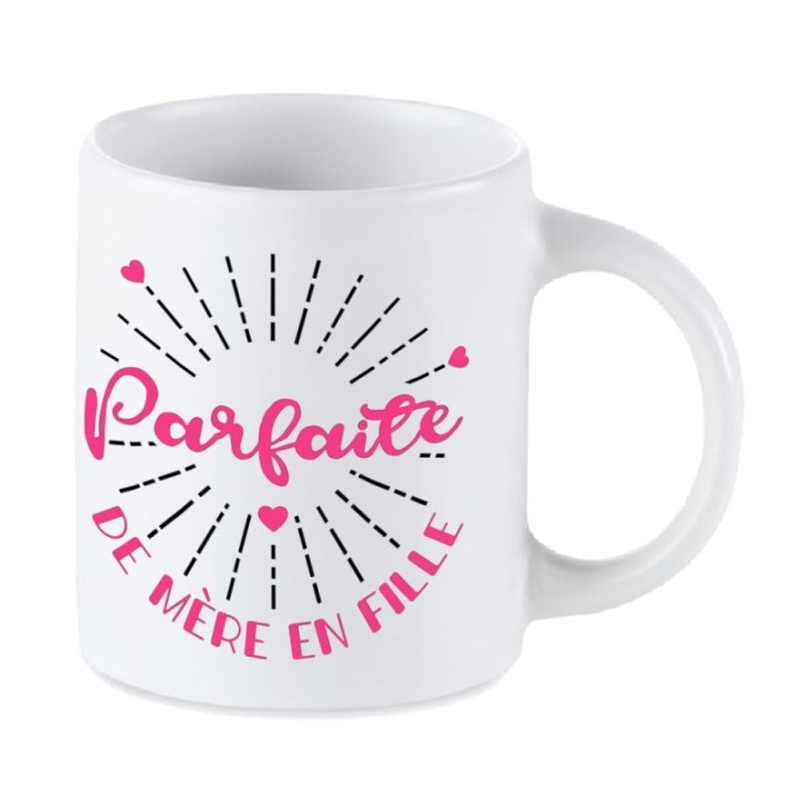 Tip Top Tshirt - Mug Parfaite de mère en fille - Made in France