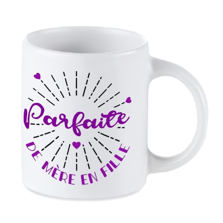 Tip Top Tshirt - Mug Parfaite de mère en fille - Made in France