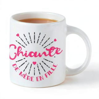 Tip Top Tshirt - Mug Chiante de mère en fille - Made in France