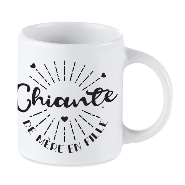 Tip Top Tshirt - Mug Chiante de mère en fille - Made in France
