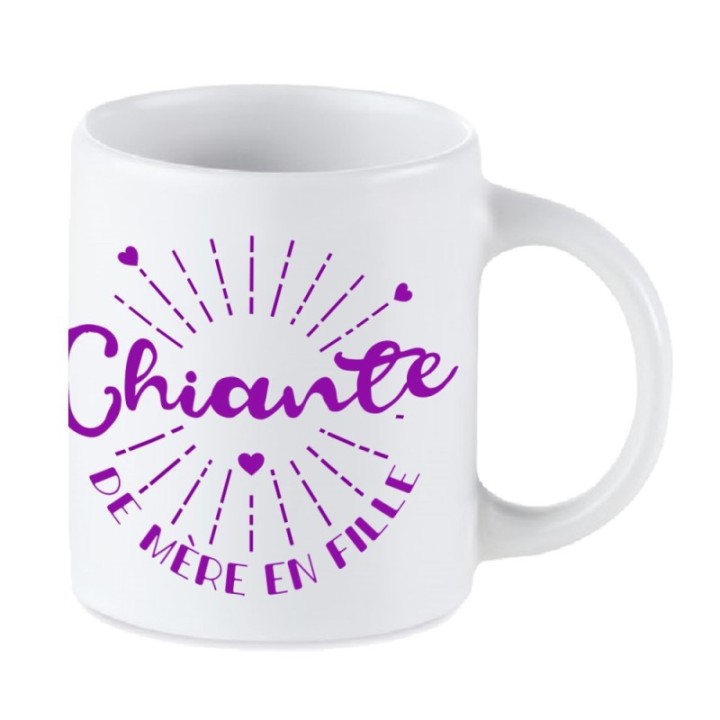 Tip Top Tshirt - Mug Chiante de mère en fille - Made in France