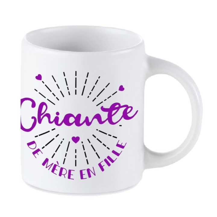 Tip Top Tshirt - Mug Chiante de mère en fille - Made in France