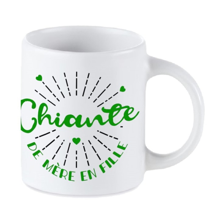 Tip Top Tshirt - Mug Chiante de mère en fille - Made in France