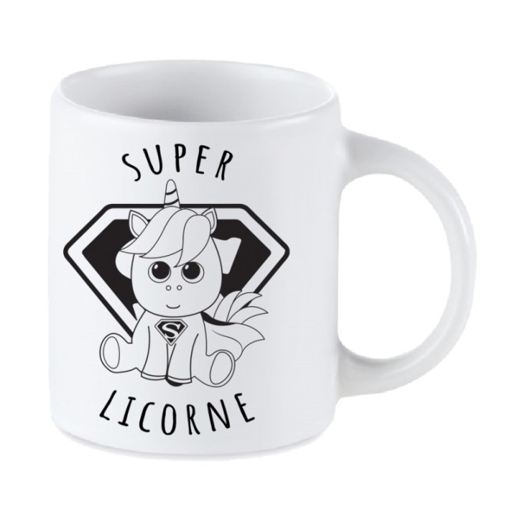 Tip Top Tshirt - Mug Super Licorne - Made in France