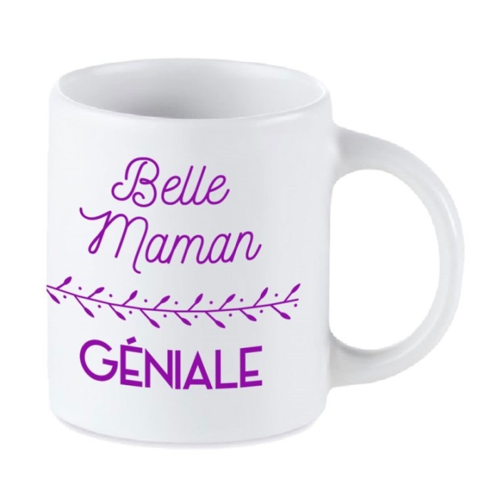 Tip Top Tshirt - Mug Belle Maman géniale - Made in France