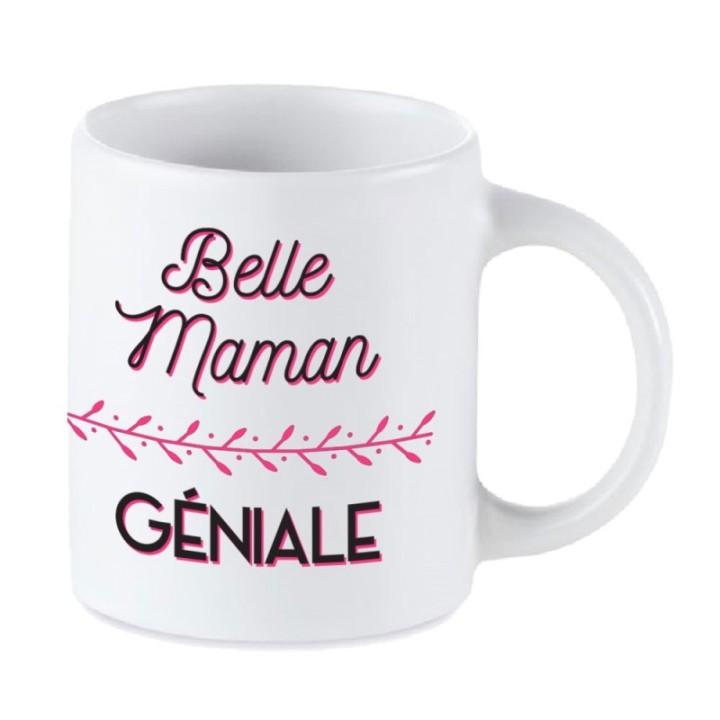Tip Top Tshirt - Mug Belle Maman géniale - Made in France