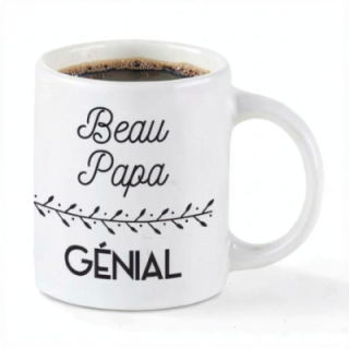 Tip Top Tshirt - Mug Beau Papa génial - Made in France