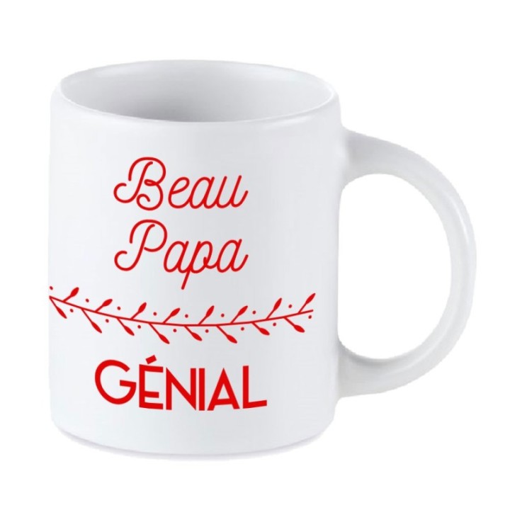 Tip Top Tshirt - Mug Beau Papa génial - Made in France