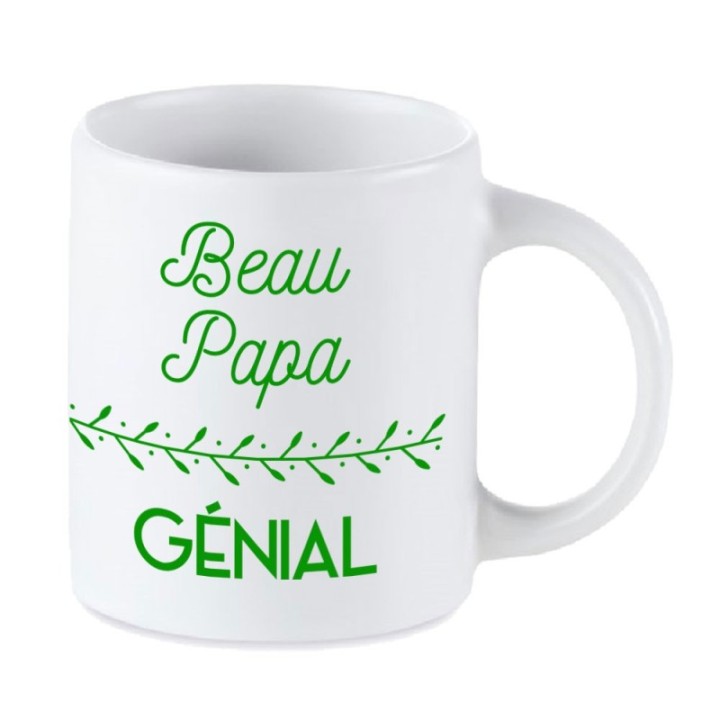 Tip Top Tshirt - Mug Beau Papa génial - Made in France