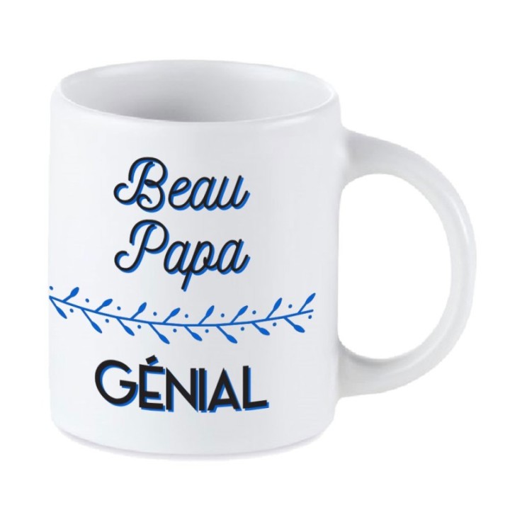 Tip Top Tshirt - Mug Beau Papa génial - Made in France
