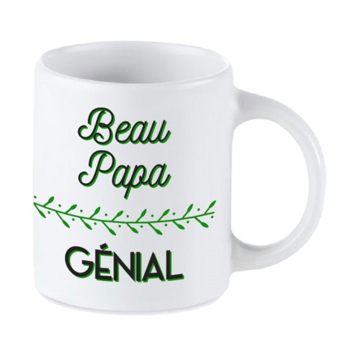 Tip Top Tshirt - Mug Beau Papa génial - Made in France