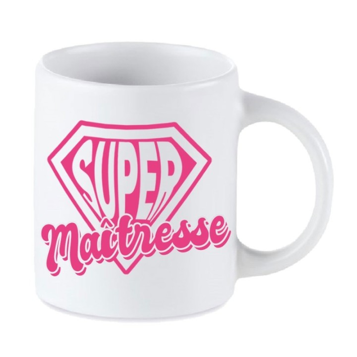 Tip Top Tshirt - Mug Super Maîtresse - Made in France