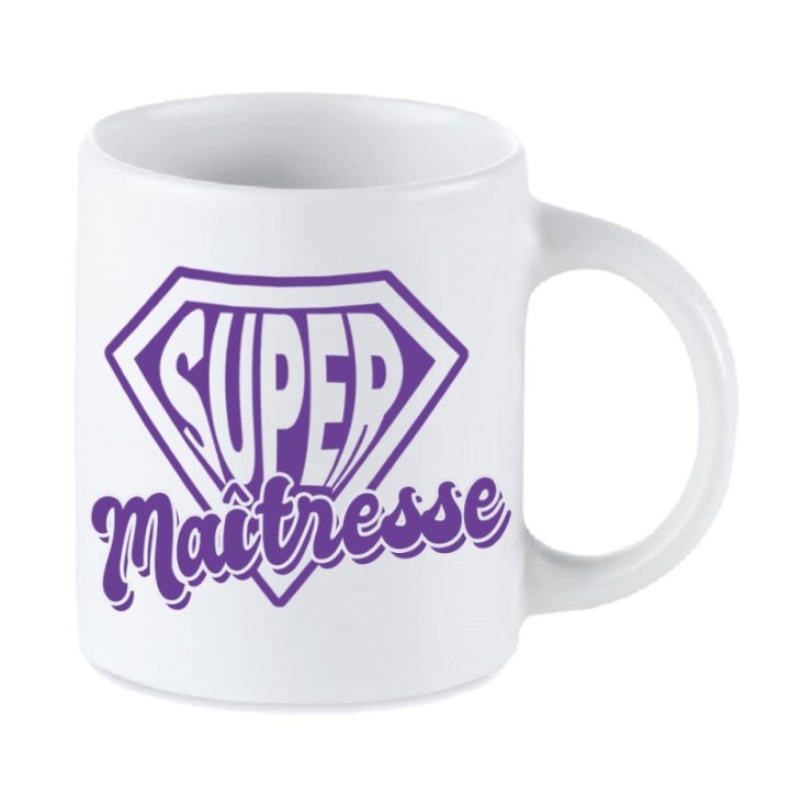Tip Top Tshirt - Mug Super Maîtresse - Made in France