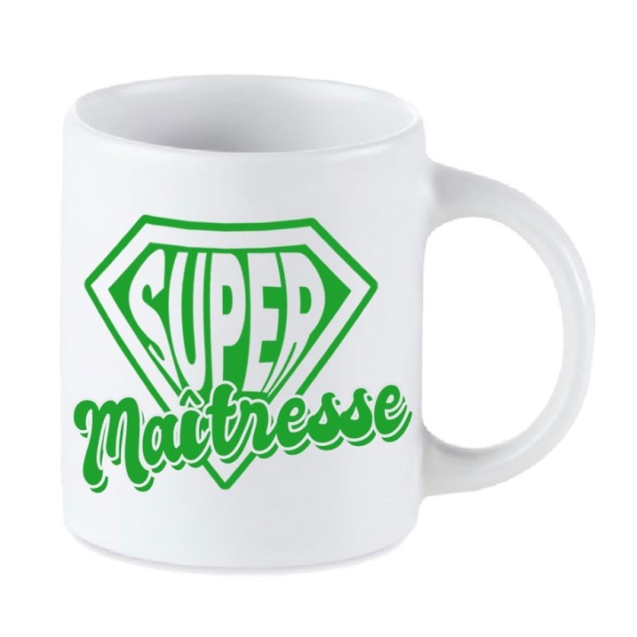 Tip Top Tshirt - Mug Super Maîtresse - Made in France