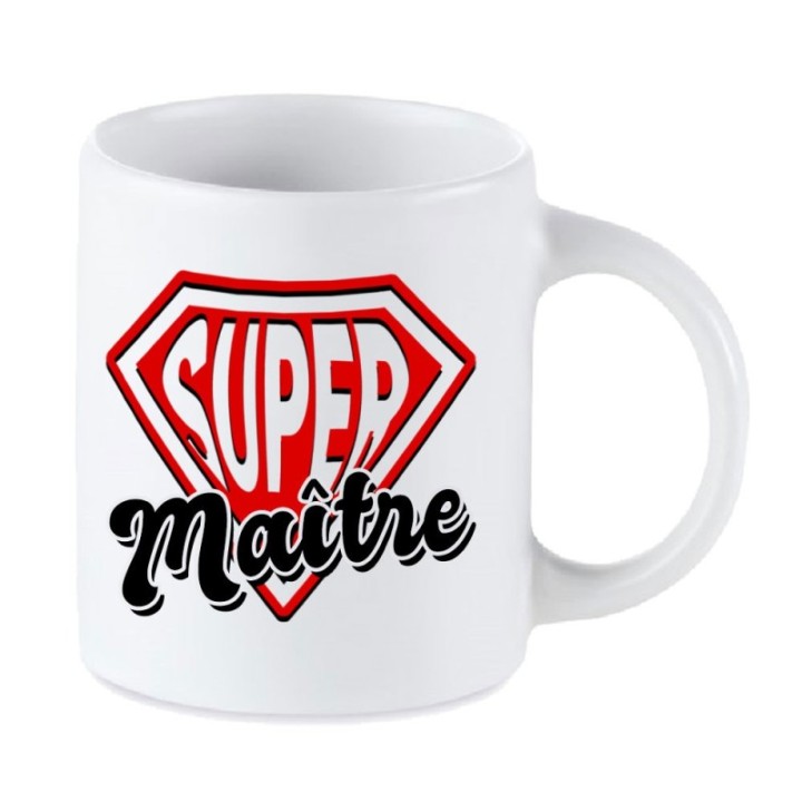 Tip Top Tshirt - Mug Super Maître - Made in France