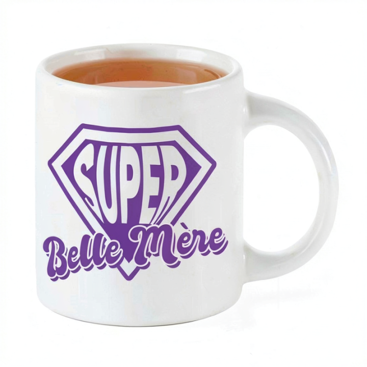 Tip Top Tshirt - Mug Super Belle Mère - Made in France