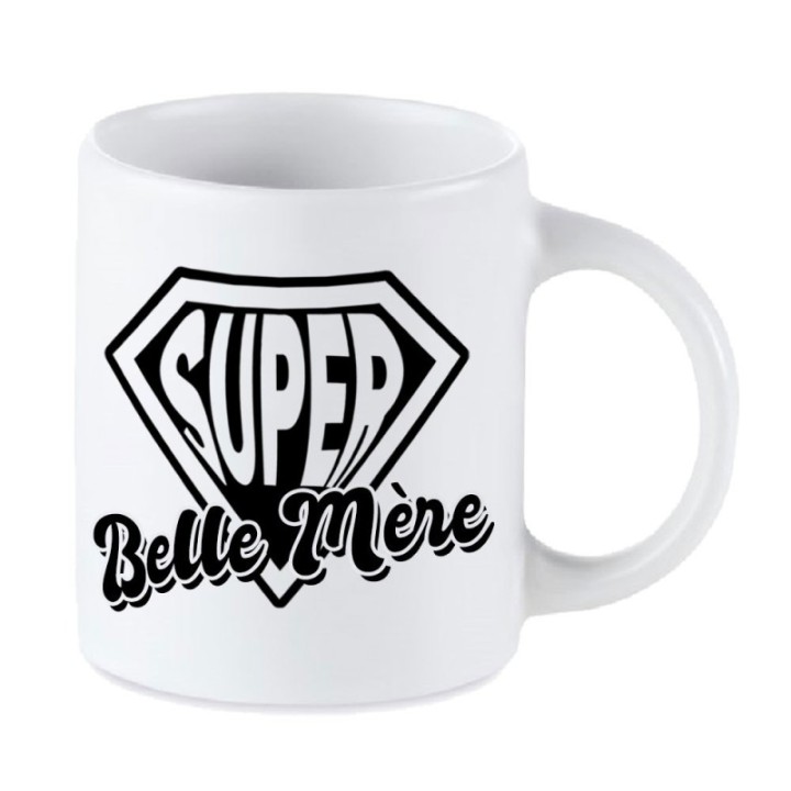 Tip Top Tshirt - Mug Super Belle Mère - Made in France