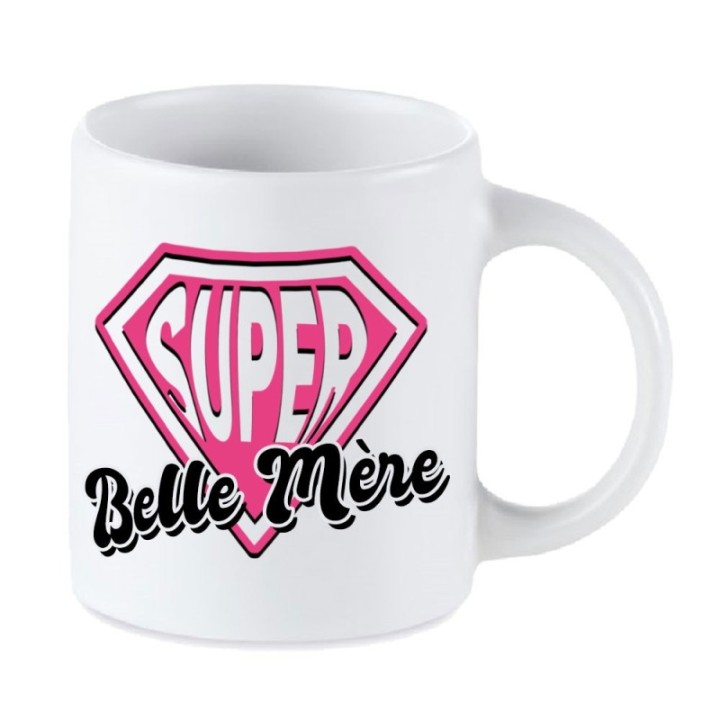Tip Top Tshirt - Mug Super Belle Mère - Made in France