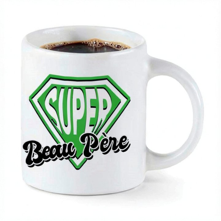 Tip Top Tshirt - Mug Super Beau Père - Made in France