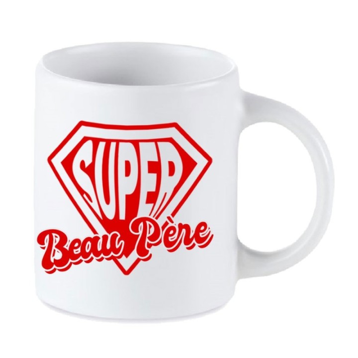 Tip Top Tshirt - Mug Super Beau Père - Made in France