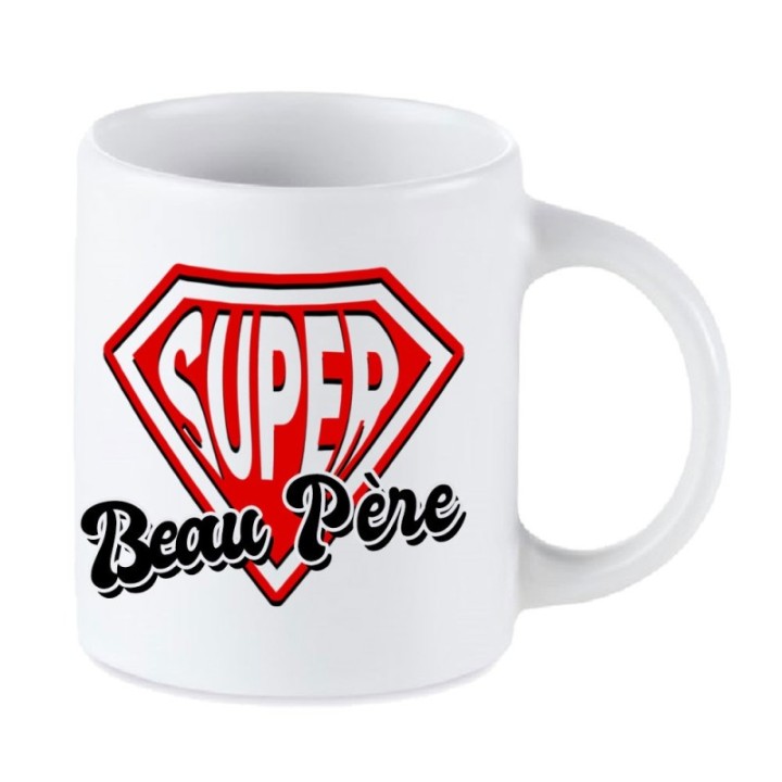 Tip Top Tshirt - Mug Super Beau Père - Made in France