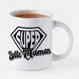 Tip Top Tshirt - Mug Super Belle Maman - Made in France
