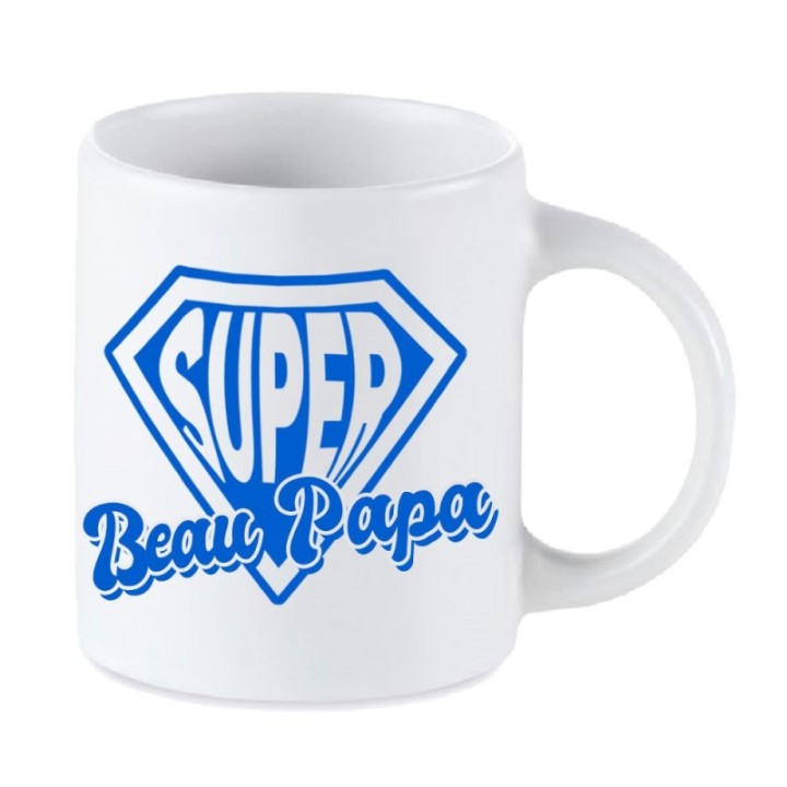 Tip Top Tshirt - Mug Super Beau Papa - Made in France