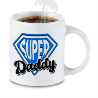 Tip Top Tshirt - Mug Super Daddy - Made in France