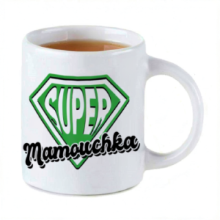 Tip Top Tshirt - Mug Super Mamouchka - Made in France