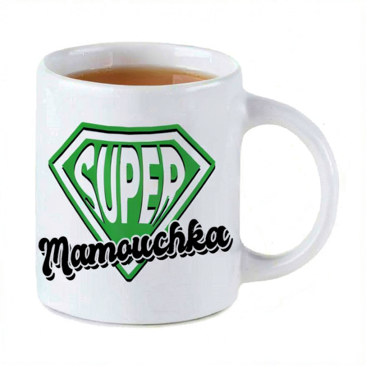Tip Top Tshirt - Mug Super Mamouchka - Made in France