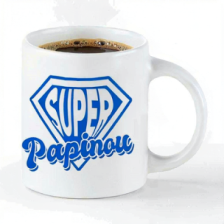 Tip Top Tshirt - Mug Super Papinou - Made in France