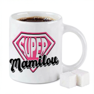 Tip Top Tshirt - Mug Super Mamilou - Made in France