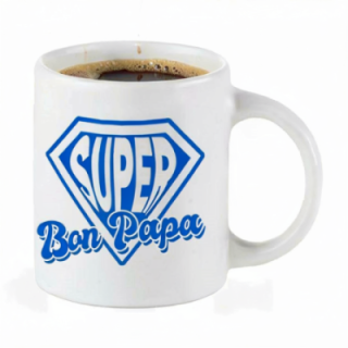 Tip Top Tshirt - Mug Super Bon Papa - Made in France