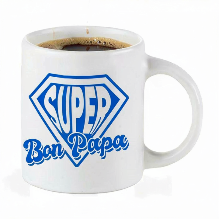 Tip Top Tshirt - Mug Super Bon Papa - Made in France