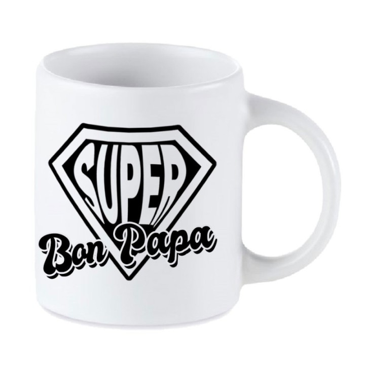 Tip Top Tshirt - Mug Super Bon Papa - Made in France