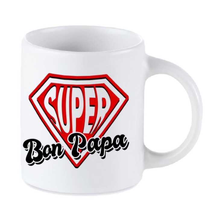 Tip Top Tshirt - Mug Super Bon Papa - Made in France