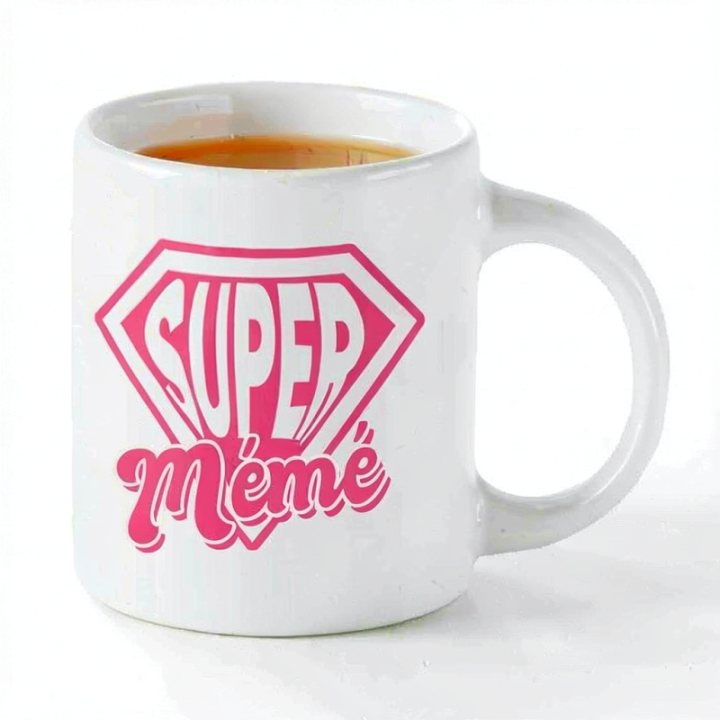 Tip Top Tshirt - Mug Super Mémé - Made in France
